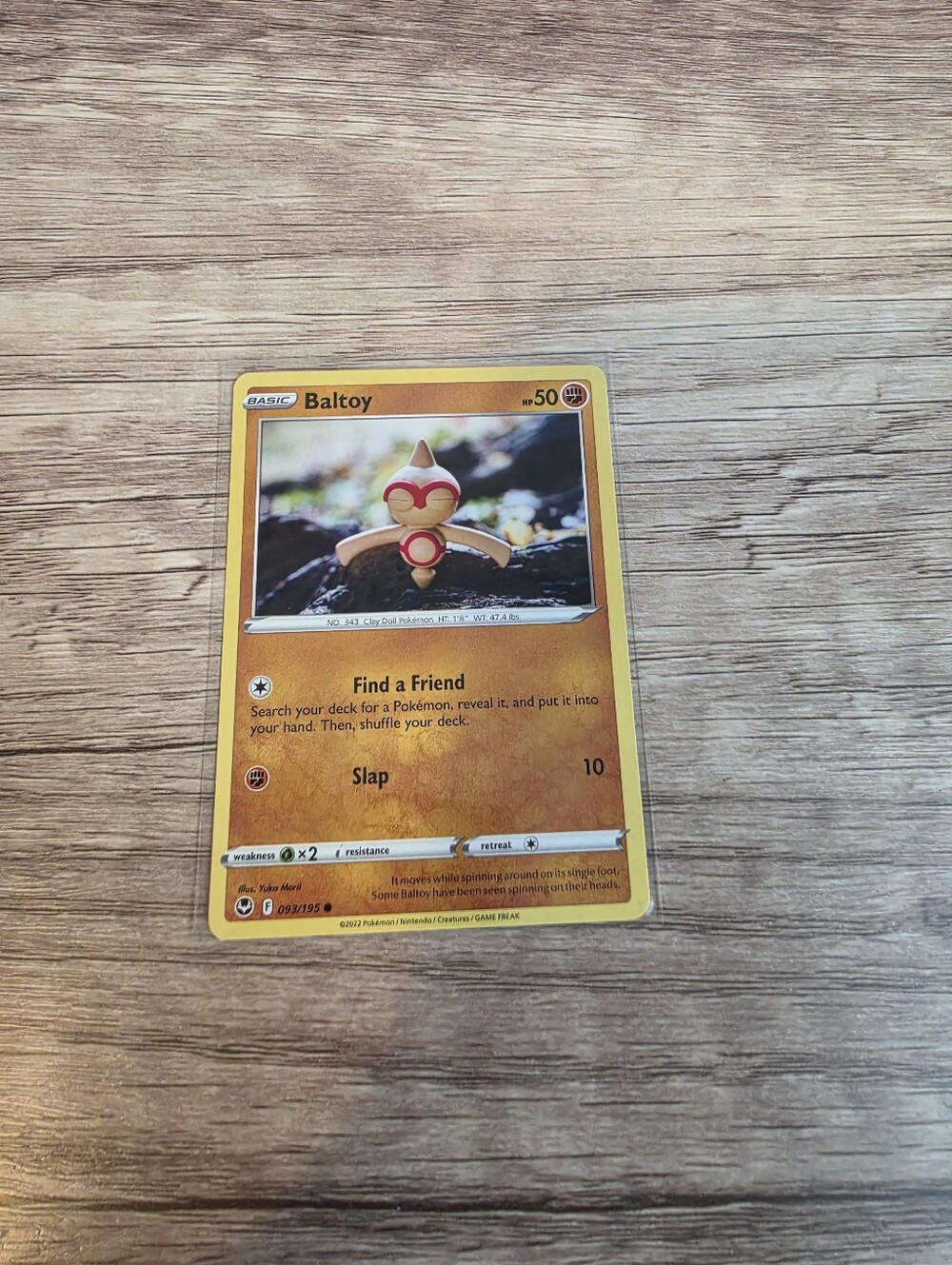💫BUY 5 FOR $26 Pokemon Baltoy Card